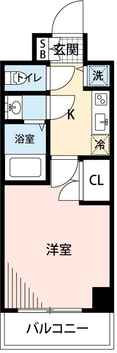 Mynavi Stay Kachidoki - Floor Plan - []