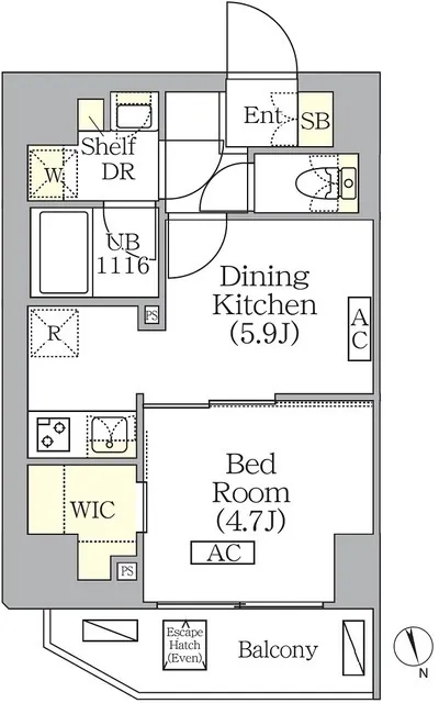 BRICK RESIDENCE Minamiaoyama - Floor Plan - ["Product", "Rectangle", "Line"]