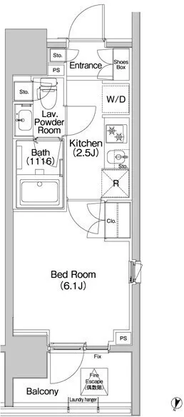 Comforia Shinagawa East - Floor Plan - []