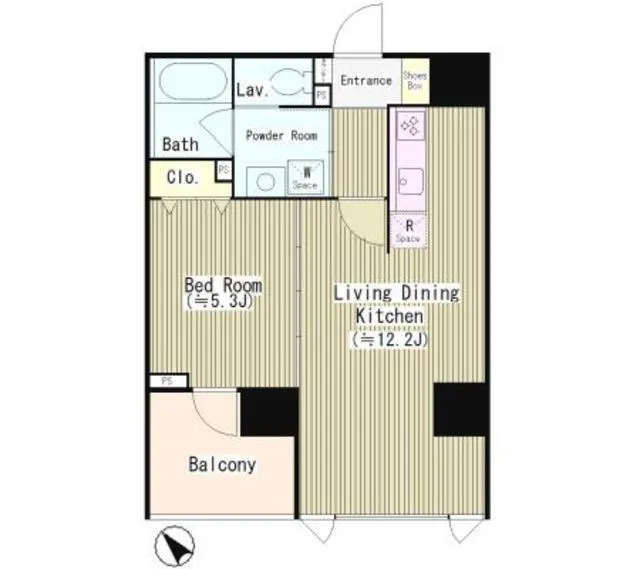 Ustoria  Komazawa - Floor Plan - ["Line", "Plan", "Schematic"]