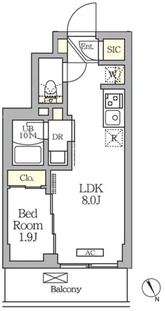 Clarity Magome - Floor Plan - ["Wood flooring"]