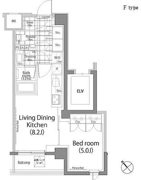 Park Habio Nakameguro - Floor Plan - ["Diagram", "Plan", "Floor plan"]