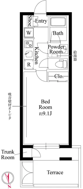 Glorio Shelter Ikebukuro V - Floor Plan - []