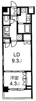 Duo Stage Higashijujo - Floor Plan - ["Rectangle", "Font", "Parallel"]