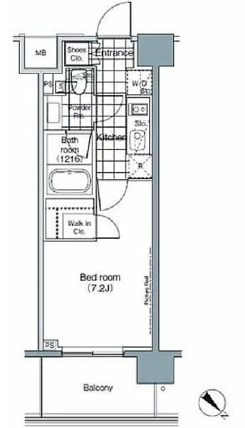 Park Habio Akasaka  - Floor Plan - []