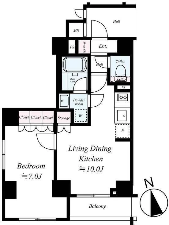 Excellent City Nakano Saginomiya - Floor Plan - []