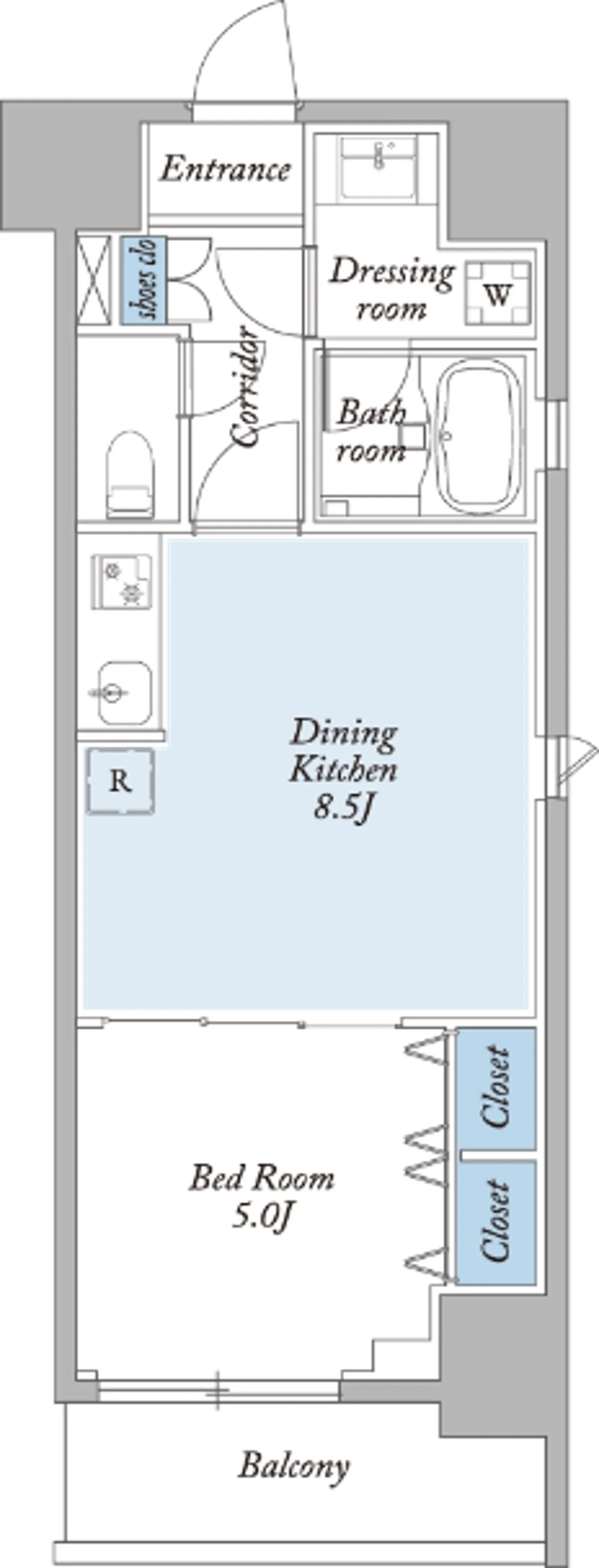 Gran Casa Ryogoku Verde - Floor Plan - ["Rectangle", "Font", "Parallel"]