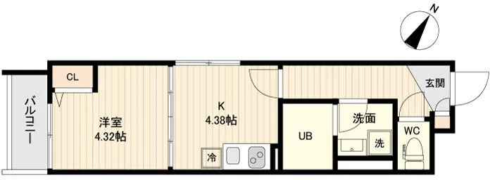 Laclasse Sangenjaya - Floor Plan - ["Apartment"]
