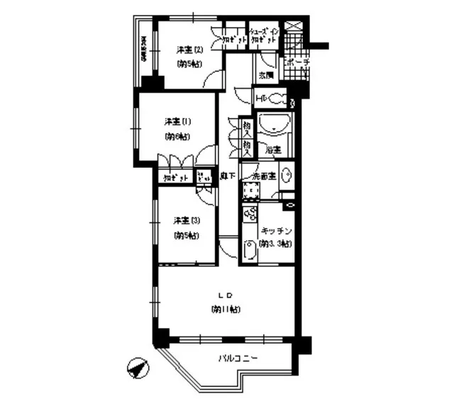 Esty Maison Sugamo - Floor Plan - ["Rectangle", "Schematic", "Font"]