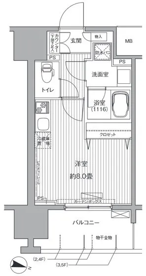 Centennial Prince Kamiya - Floor Plan - ["Wood flooring", "Tile Flooring"]