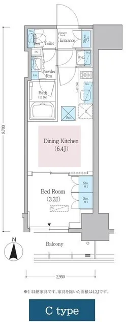 Urbanex Kuramae Residence - Floor Plan - []
