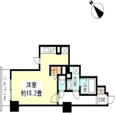 TK Flats Shibuya - Floor Plan - ["Rectangle", "House", "Parallel"]