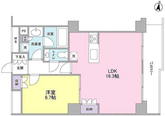 Predia Style Ikegami Minami East - Floor Plan - ["Diagram", "Floor plan", "Plan"]