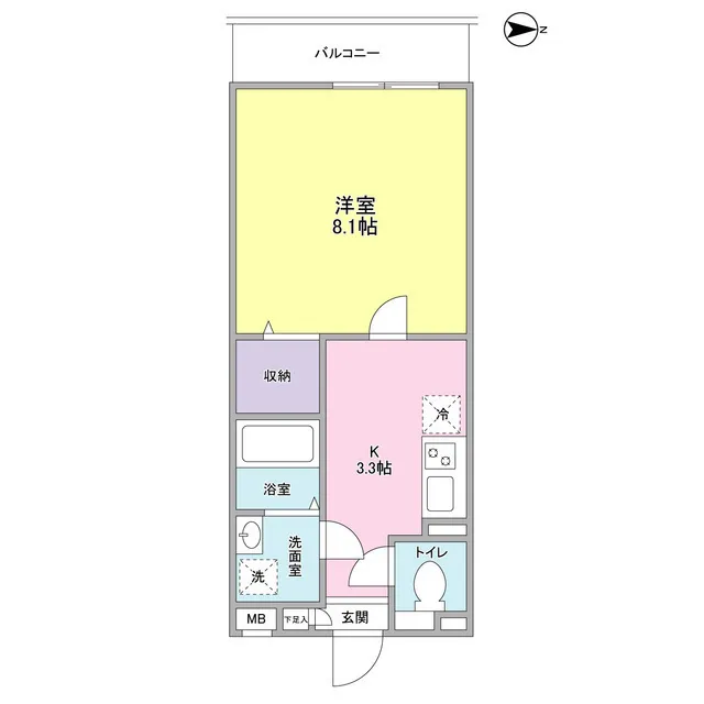 Le Van Vert Mejiro - Floor Plan - ["Text", "Floor plan", "Line"]