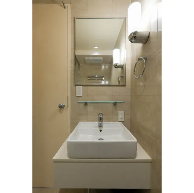 Frontier Residence The Tower Shinagawa - Interior - ["Mirror", "Tap", "Sink"]