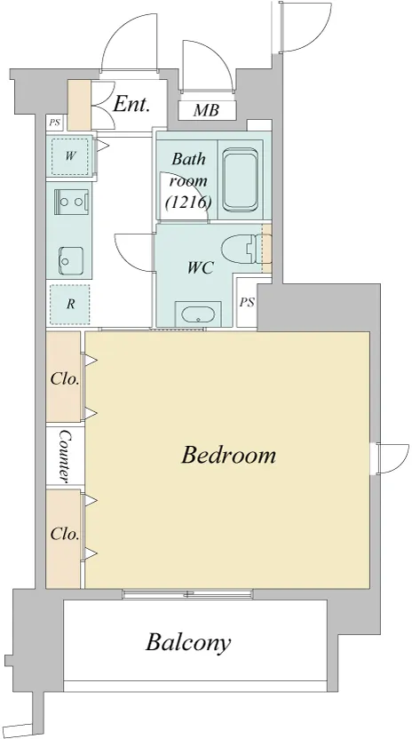 New City Apartments Kameido - Floor Plan - ["Floor plan"]