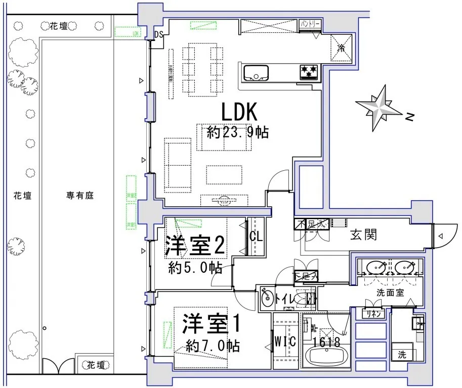 Highness Minamiazabu 1st floor