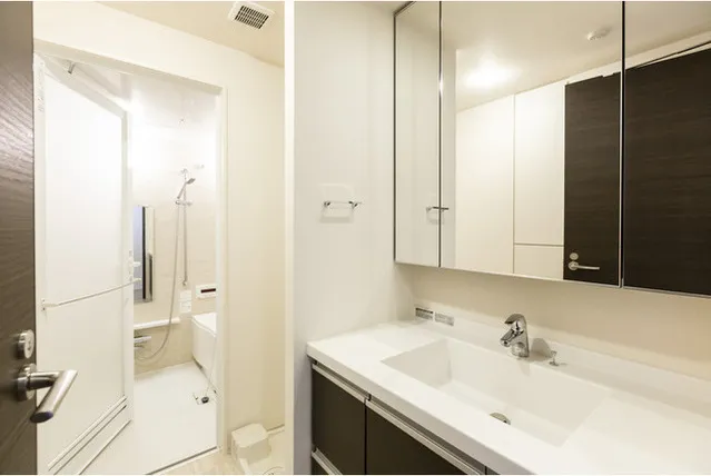 BLESS Nakano Yayoicho - Interior - ["Mirror", "Tap", "Plumbing fixture"]
