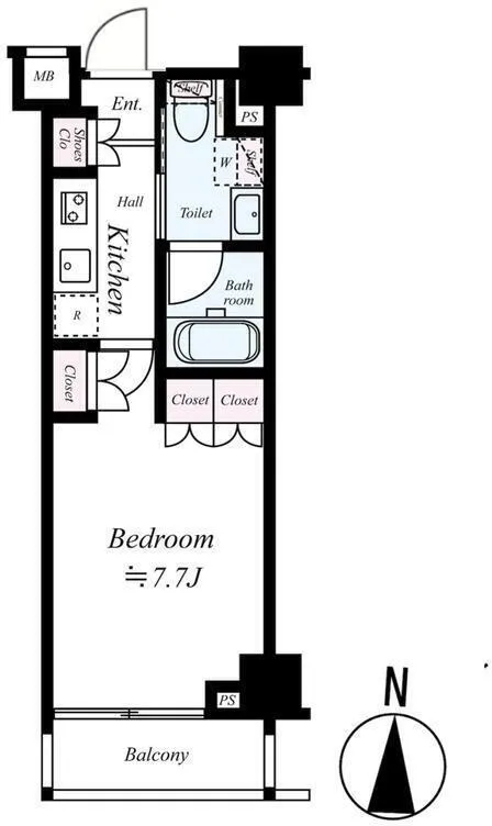 Crevista Itabashi Nishidai II - Floor Plan - []