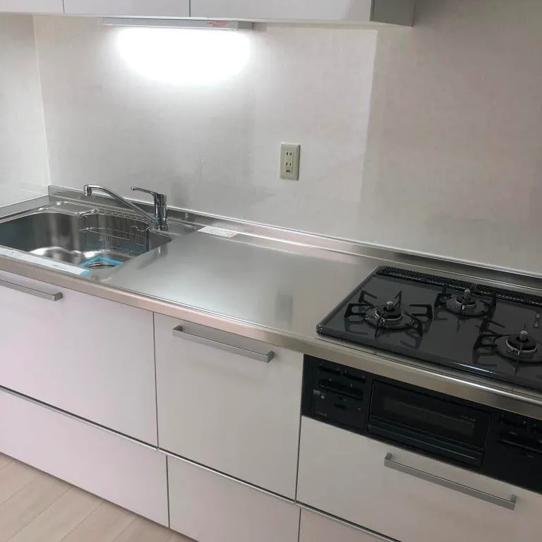 KDX Residence Sendagi - Interior - ["Kitchen", "Flooring", "Kitchen Appliance"]