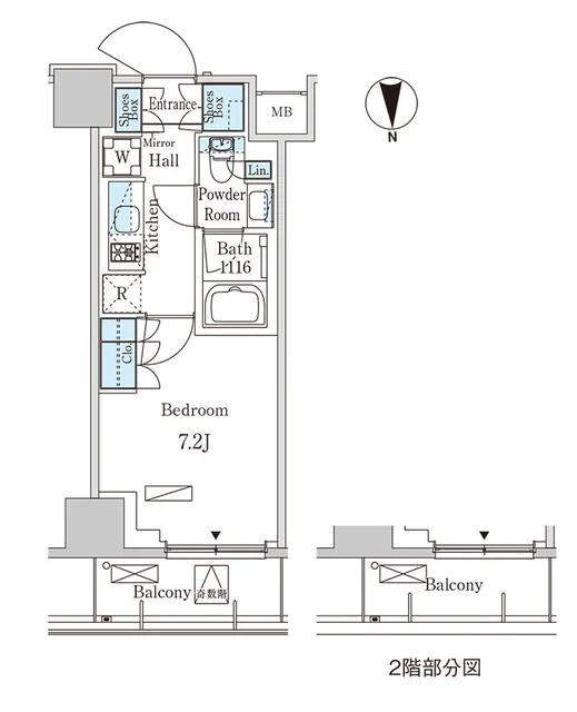 Park Axis Ikebukuro - Floor Plan - ["Rectangle", "Schematic", "Font"]