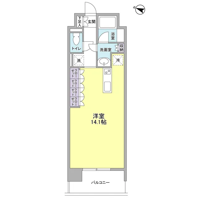 Comforia Nishiazabu - Floor Plan - ["Floor plan", "Diagram", "Parallel"]