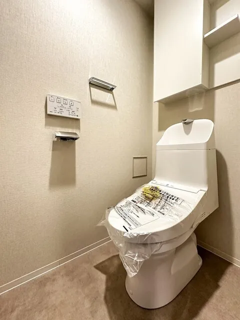 Brookside Residence Kiba - Interior - ["Toilet seat", "Flooring", "Floor"]