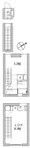 Faret Yoyogi Uehara - Floor Plan - ["Rectangle", "Building", "Schematic"] thumbnail