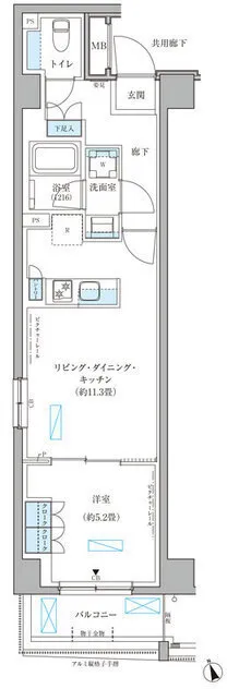 Park Axis Bunkyo Hongo - Floor Plan - []