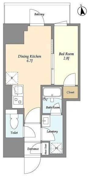 Clarity Ueno Inaricho - Floor Plan - []