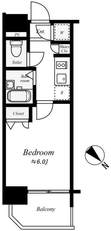 Celyux Komagome - Floor Plan - []