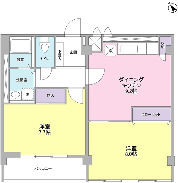 Kaminakazato Heights - Floor Plan - ["White", "Diagram", "Plan"]