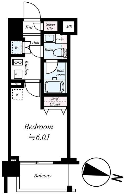 Harmony Residence Haneda West - Floor Plan - []