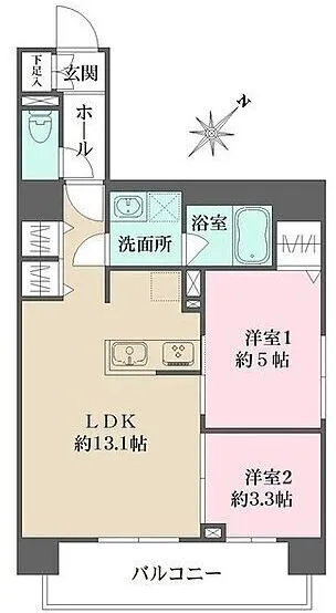 Park Flats Kuramae - Floor Plan - ["Plan", "Floor plan", "Diagram"]