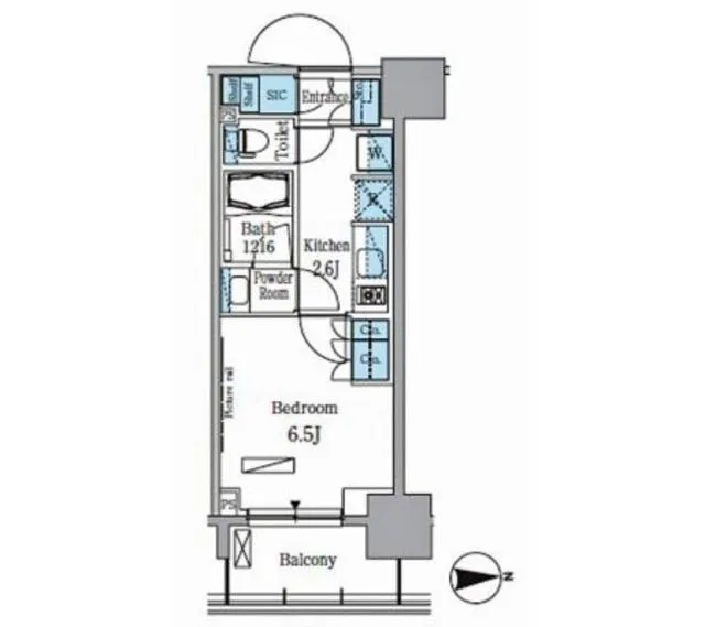 Park Axis Kiba - Floor Plan - ["Rectangle", "Schematic", "Font"]