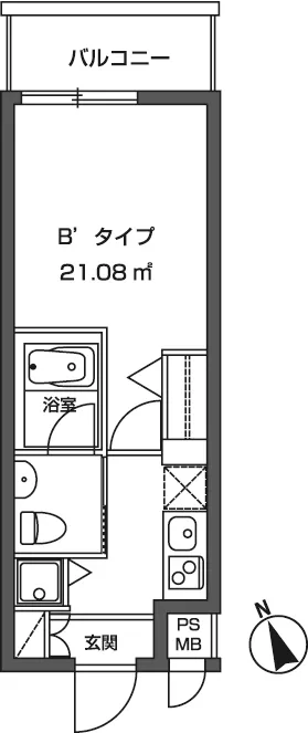 Residia Toranomon - Floor Plan - []
