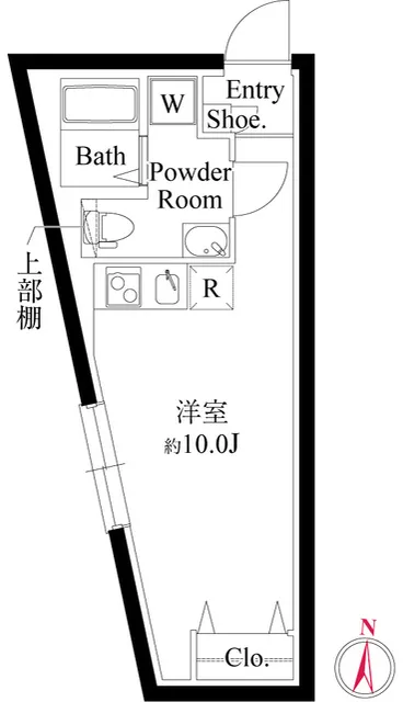 Goodenough Nakano Shinbashi - Floor Plan - ["White", "Plan", "Diagram"]