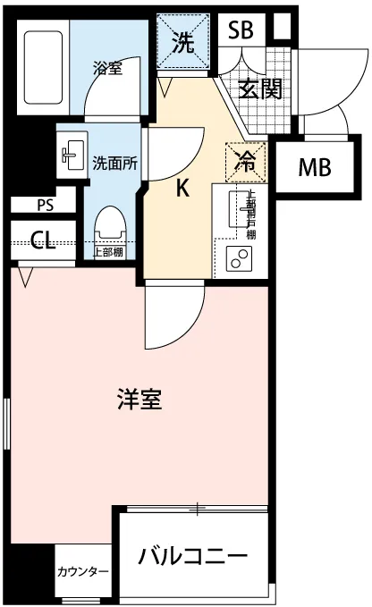 Mynavi STAY Kanda North Exit - Floor Plan - []