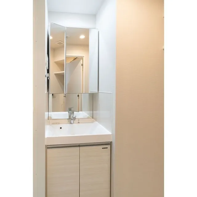 Comforia Oji - Interior - ["Mirror", "Tap", "Sink"]