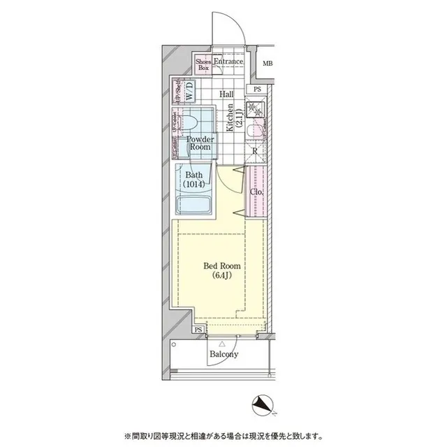 Shell Shinagawa Togoshi - Floor Plan - ["Schematic", "Rectangle", "Slope"]