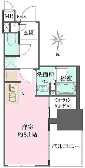 Rufon Prog Former Asakusa Marks - Floor Plan - ["Tile Flooring", "Geraniums"]
