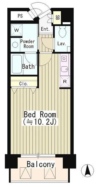 SUN Ebisu - Floor Plan - ["Rectangle", "Font", "Communication Device"]