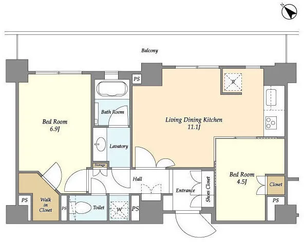 Will Terrace Takinogawa - Floor Plan - ["White", "Diagram", "Plan"]