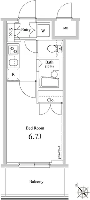 Harmony Residence Bunkyo Hakusan - Floor Plan - []