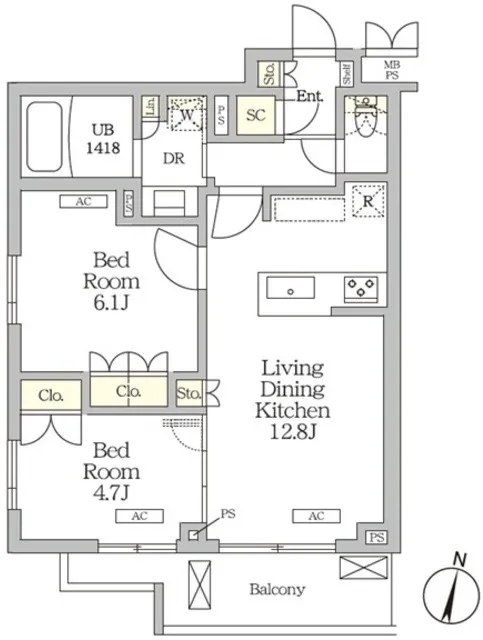 Milene Takinogawa - Floor Plan - ["Plan", "Floor plan", "Diagram"]