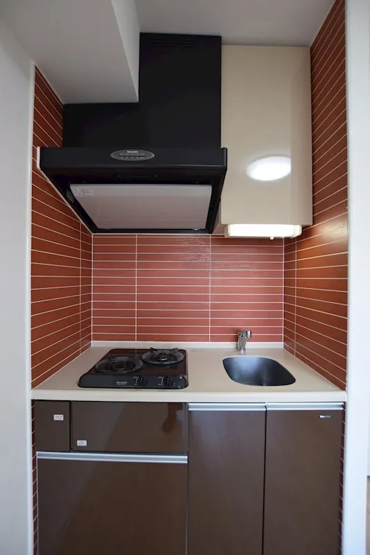 Residia Nakaochiai - Interior - ["Kitchen", "Wood", "Kitchen Appliance"]