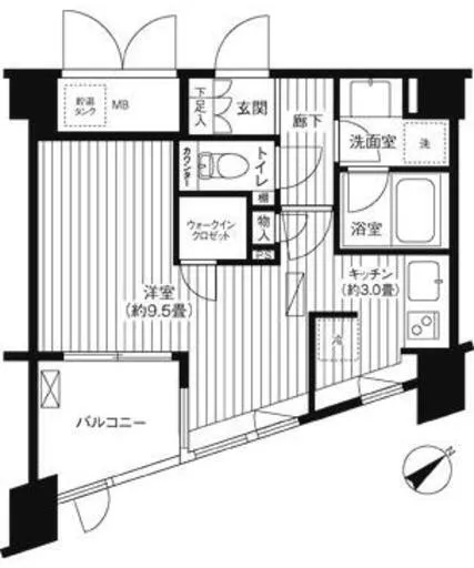 Cosmo Reit Shinjuku Yochocho - Floor Plan - ["Plan", "Design", "Diagram"]
