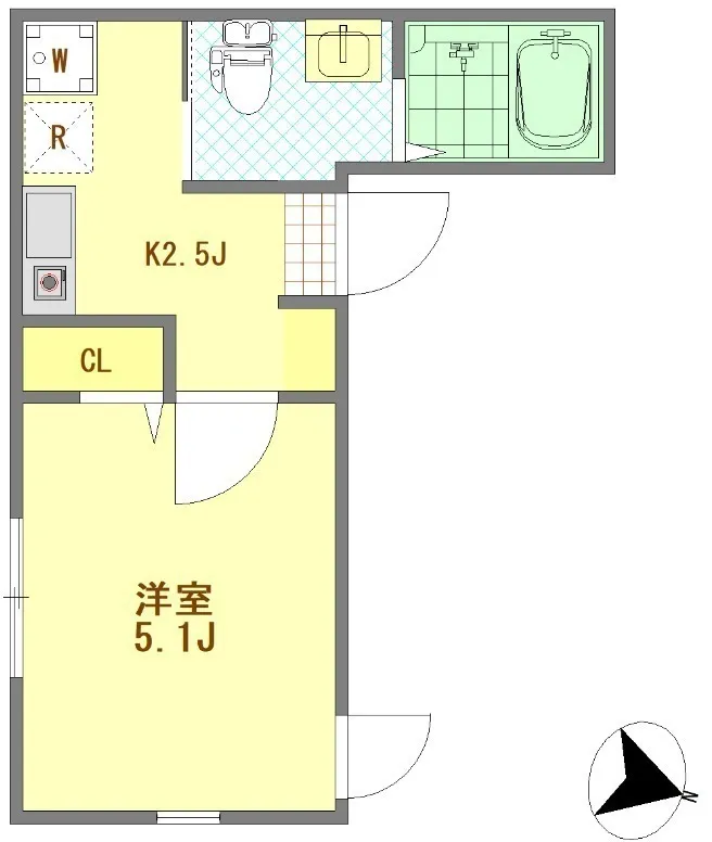 COZY Wakamiya - Floor Plan - ["White", "Plumbing fixture", "Plan"]