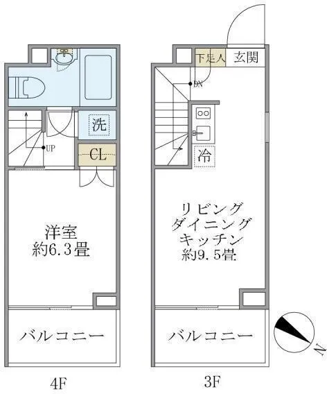 Aprile Akasaka - Floor Plan - []