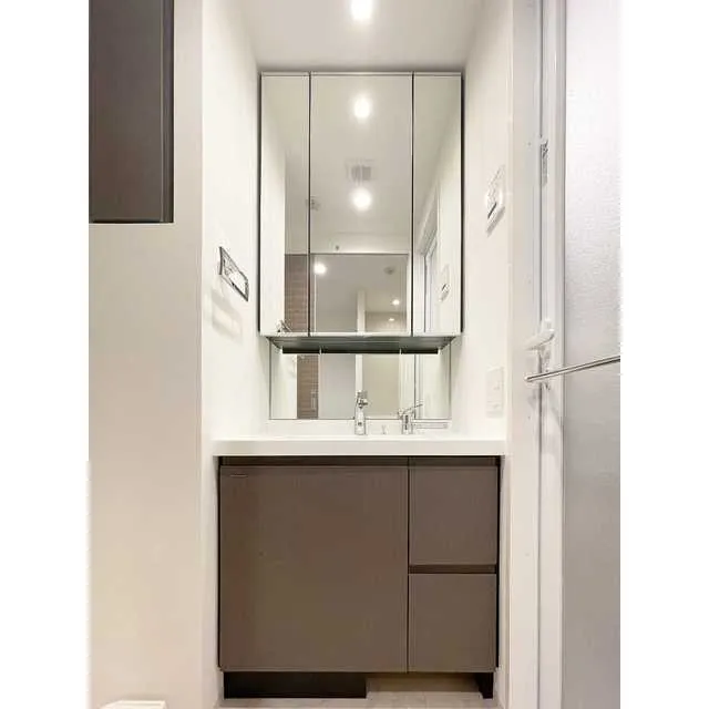 Zinnia Asakusa - Interior - ["Cabinetry", "Mirror", "Tap"]